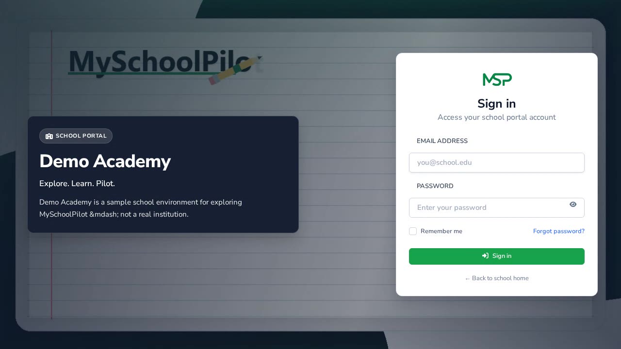 Teacher dashboard preview